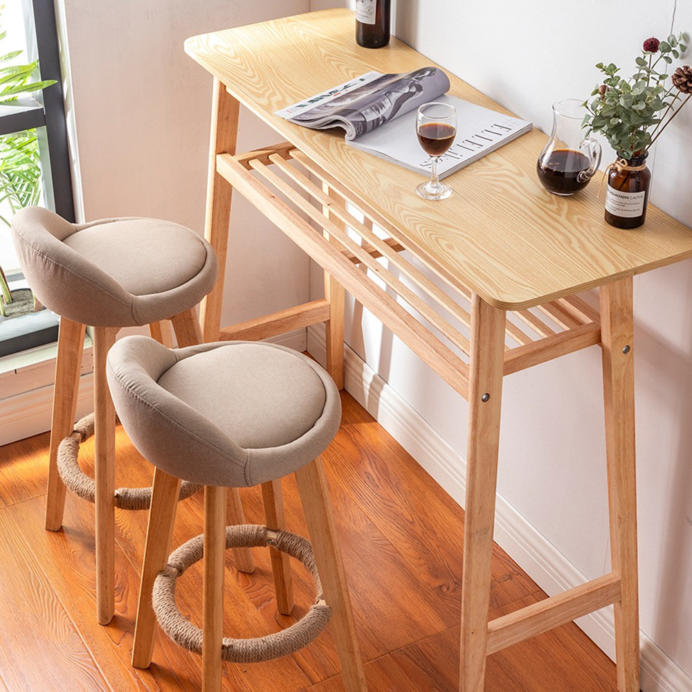 bar table and chairs set 6613_dining wood bar table and chairs_simple wood bar table and chairs
